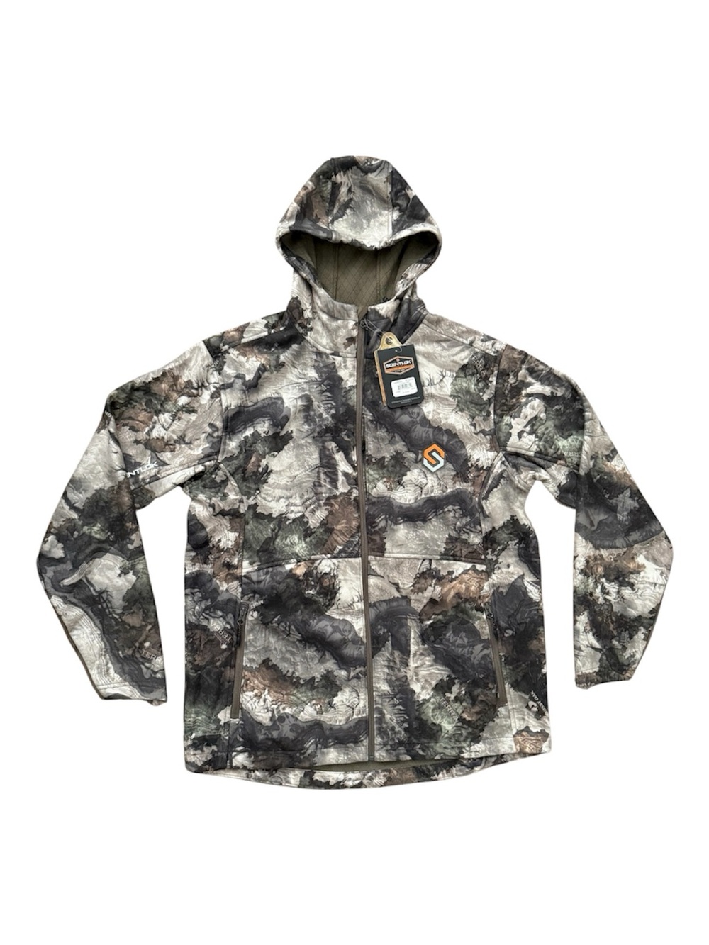 ScentLok Helix Jacket Large Mossy Oak Terra Gila Camo Carbon Alloy